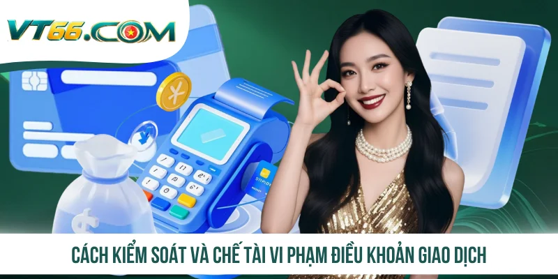 Cách kiểm soát và chế tài vi phạm điều khoản giao dịch