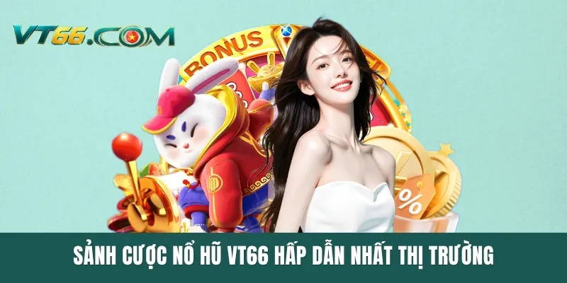 Sảnh cược nổ hũ VT66 hấp dẫn nhất thị trường