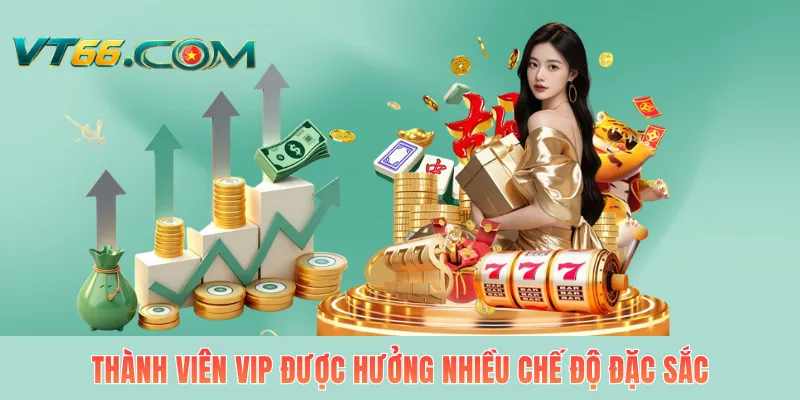 Thành viên VIP được hưởng nhiều chế độ đặc sắc