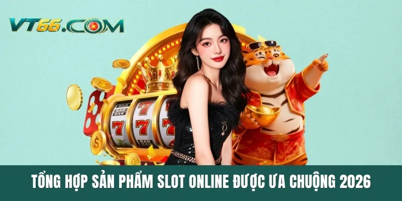 Tổng hợp sản phẩm slot online được ưa chuộng 2026