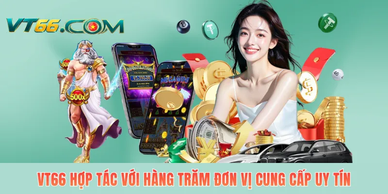 VT66 hợp tác với hàng trăm đơn vị cung cấp uy tín